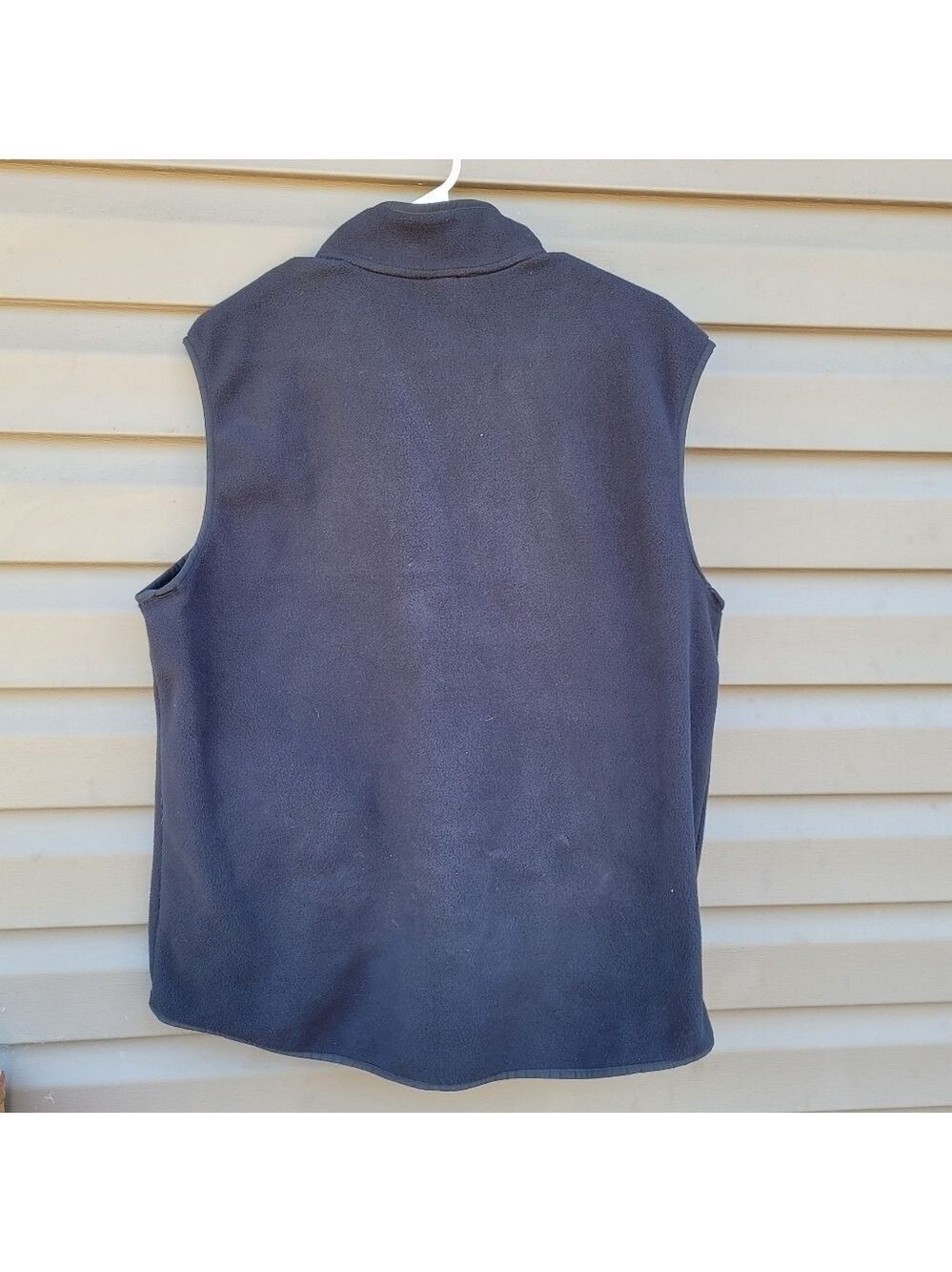 Lands End Men's Thermacheck Fleece Vest - Picture 5 of 9